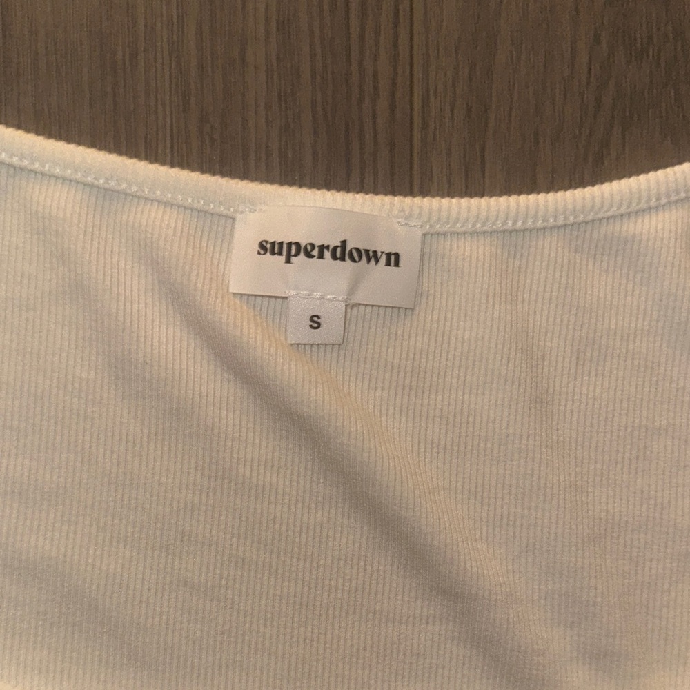 Superdown Priscilla Ribbed Top - Picture 5 of 5